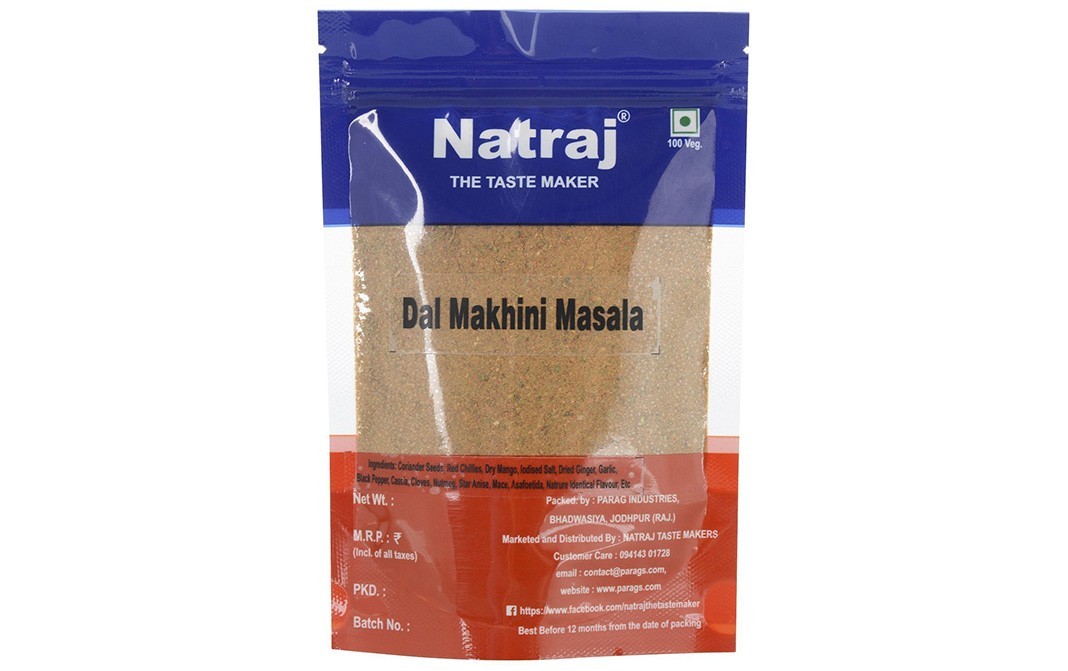 Natraj Dal Makhini Masala    Pack  125 grams